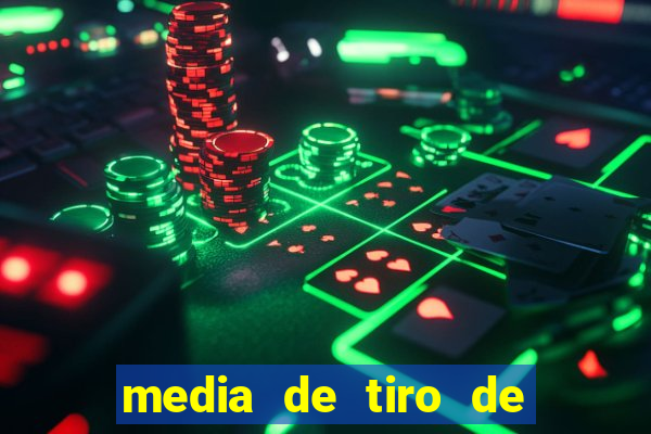 media de tiro de meta por jogo